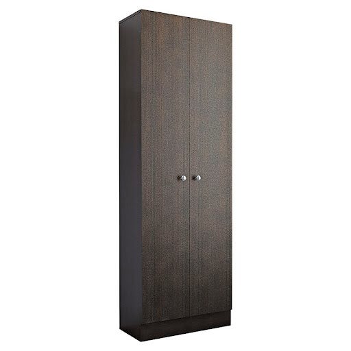 Alacena multiusos 2 puertas wengué 180 x 60 x 30 cm