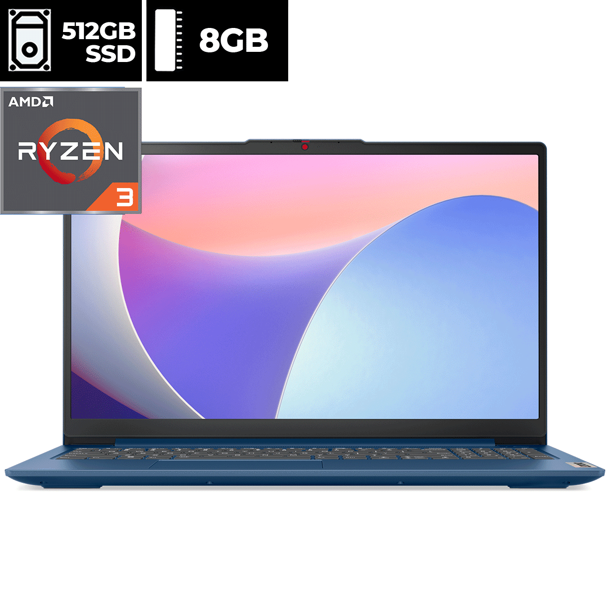 Laptop Lenovo Ryzen 3-7320U ideapad Slim 3 15AMN8