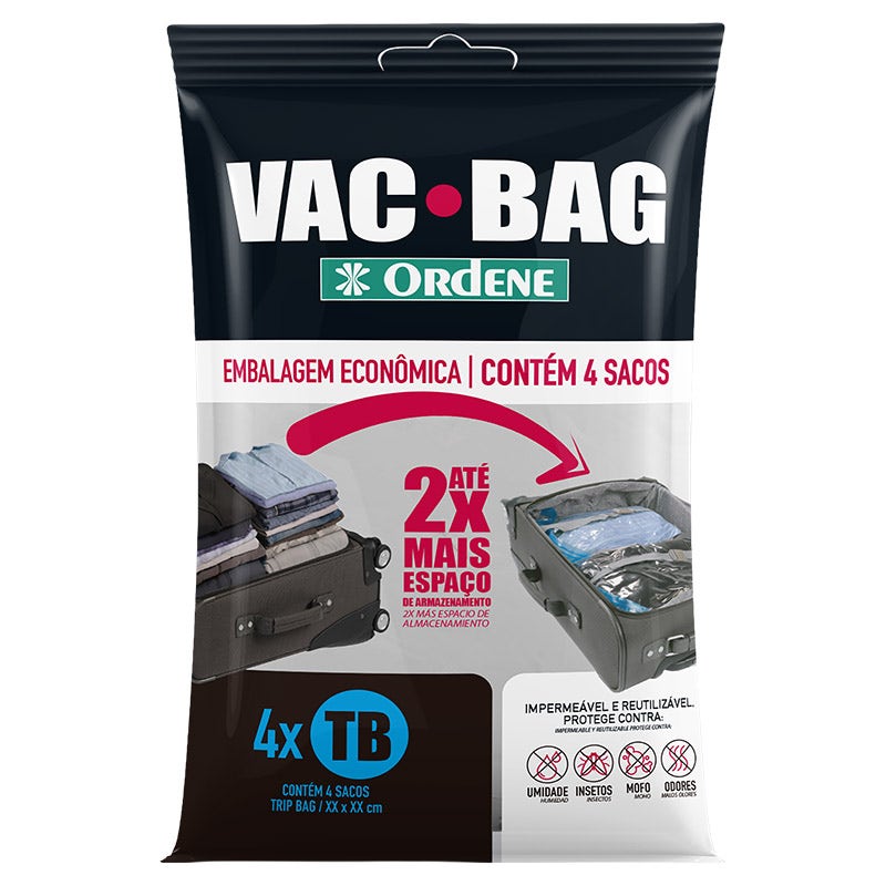 Set 3 bolsas para viaje al vacío + extractor de aire