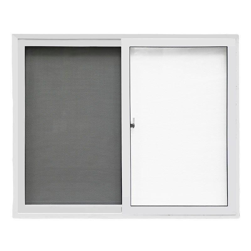 Ventana de PVC con mosquitero blanca, 1,5 x 1 m de color blanco