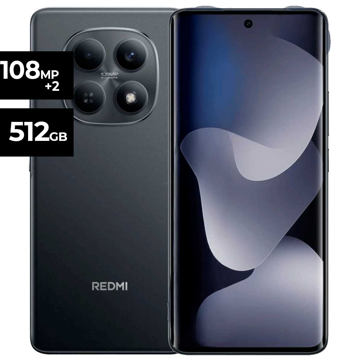 Celular 4G Xiaomi Redmi Note 15 Negro 8GB RAM 512GB