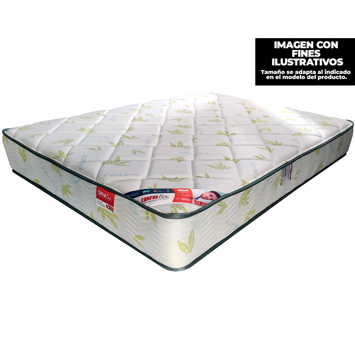 Colch&oacute;n Matrimonial Comfortex Esencial Ortop&eacute;dico