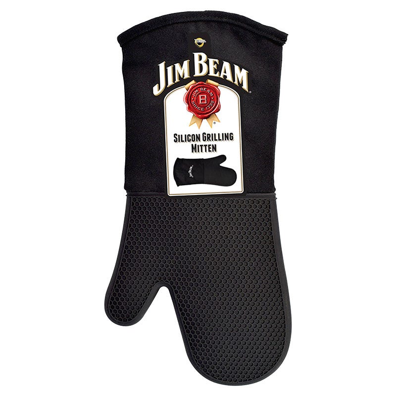 Guante de algodón y silicón para parrilla Jim Beam