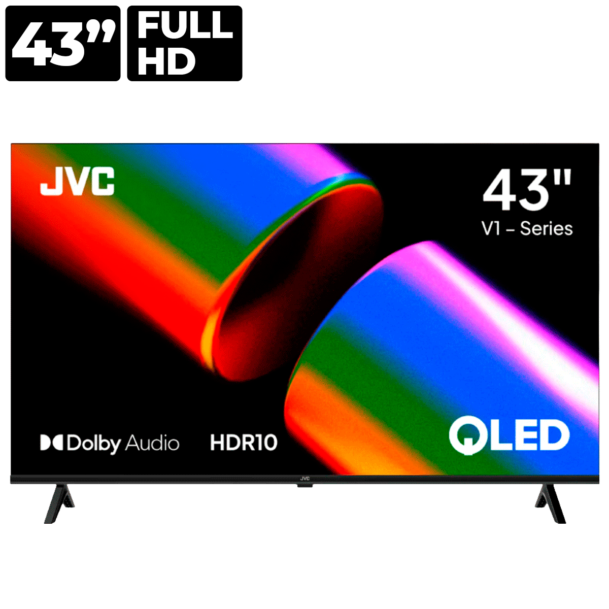 Pantalla QLED Full HD JVC 43 Pulgadas LT43KM4584