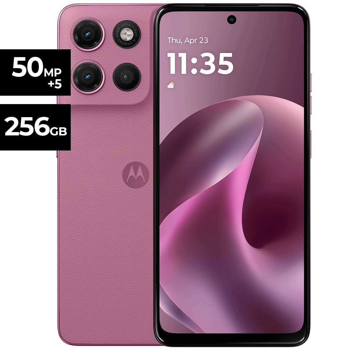 Celular 4G Motorola G17 Rosado 4GB RAM 256GB