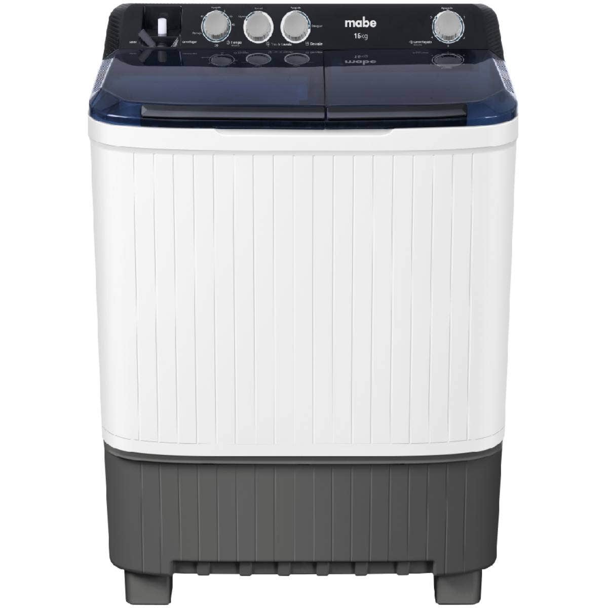 Lavadora semiautom&aacute;tica Mabe 16Kg LMDX6124HBAB0