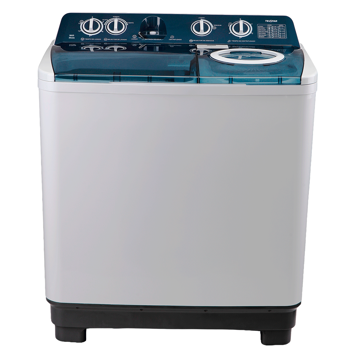 Lavadora Semiautom&aacute;tica Telstar 16KG TLS016610CF