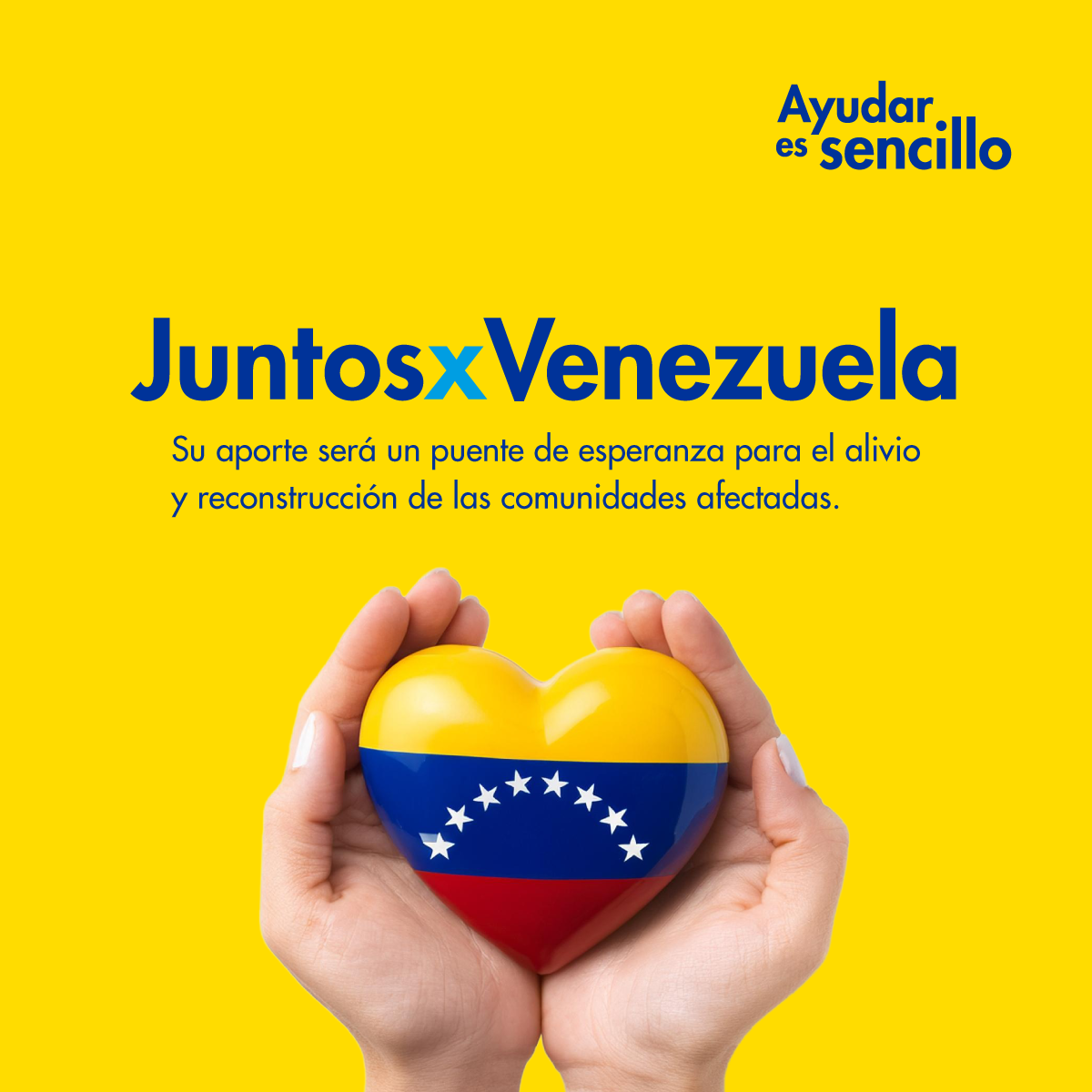 Donación JuntosxVenezuela ¢2.500