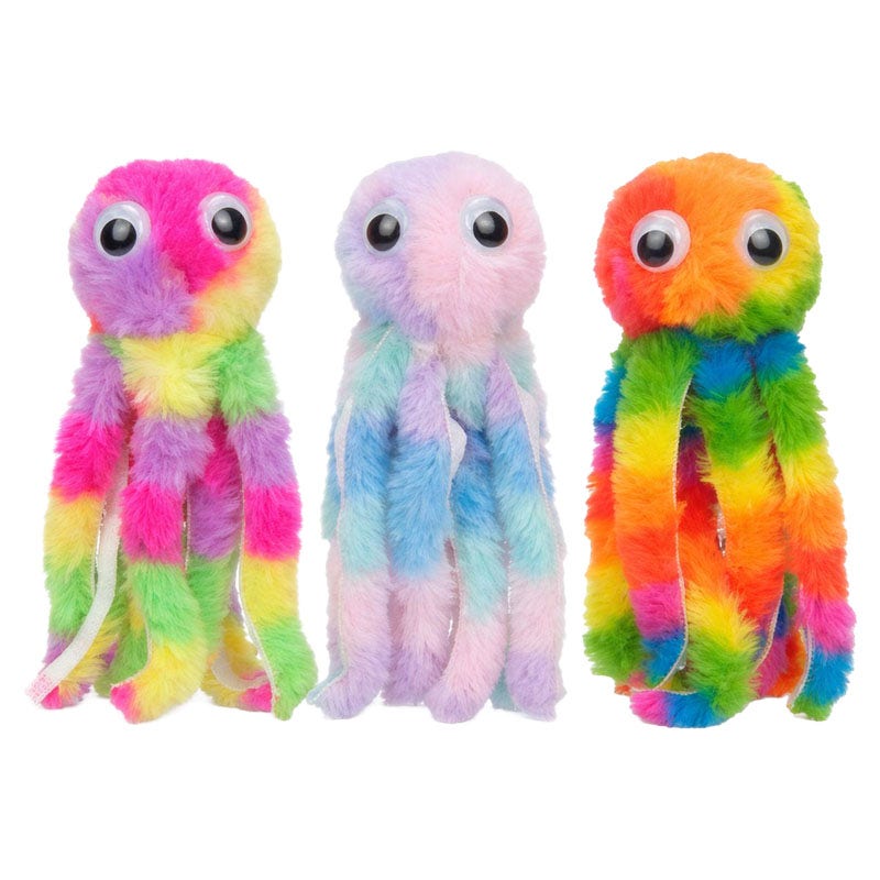 Juguete para mascota pulpo multicolor