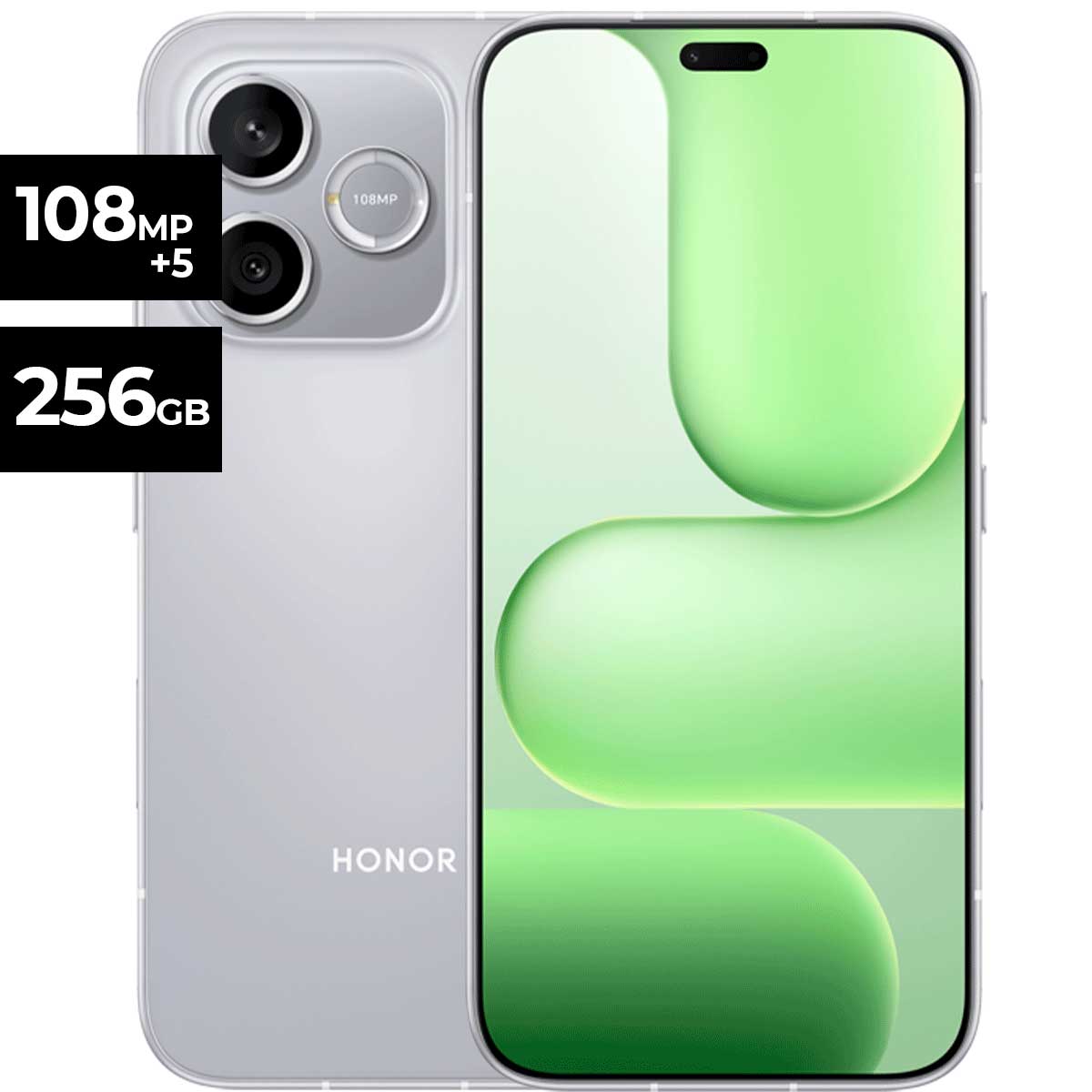 Celular 5G HONOR 600E Gris 8GB RAM 256GB