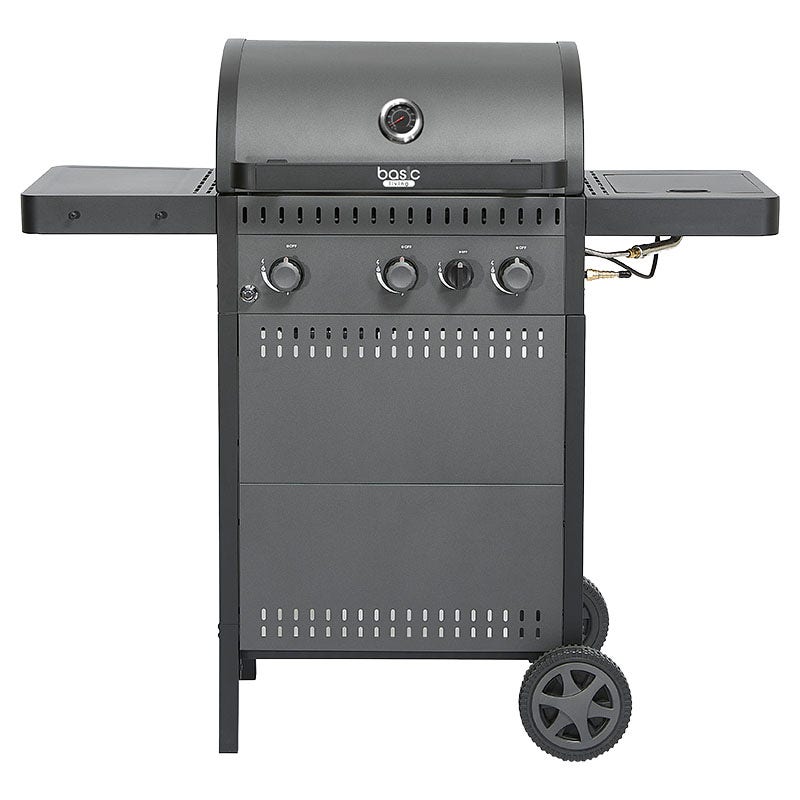 Parrilla de gas 39239 BTU 3 rejillas y 1 quemador Basic Living